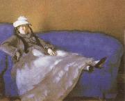 Edouard Manet Madame Manet on a Divan France oil painting artist